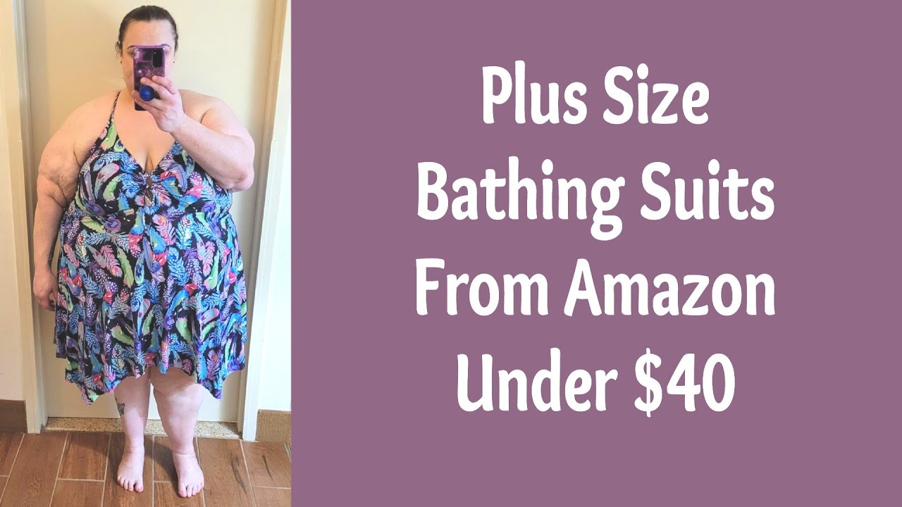 Amazon Bathing Suits Under $40 - Plus Size Swimwear Try On