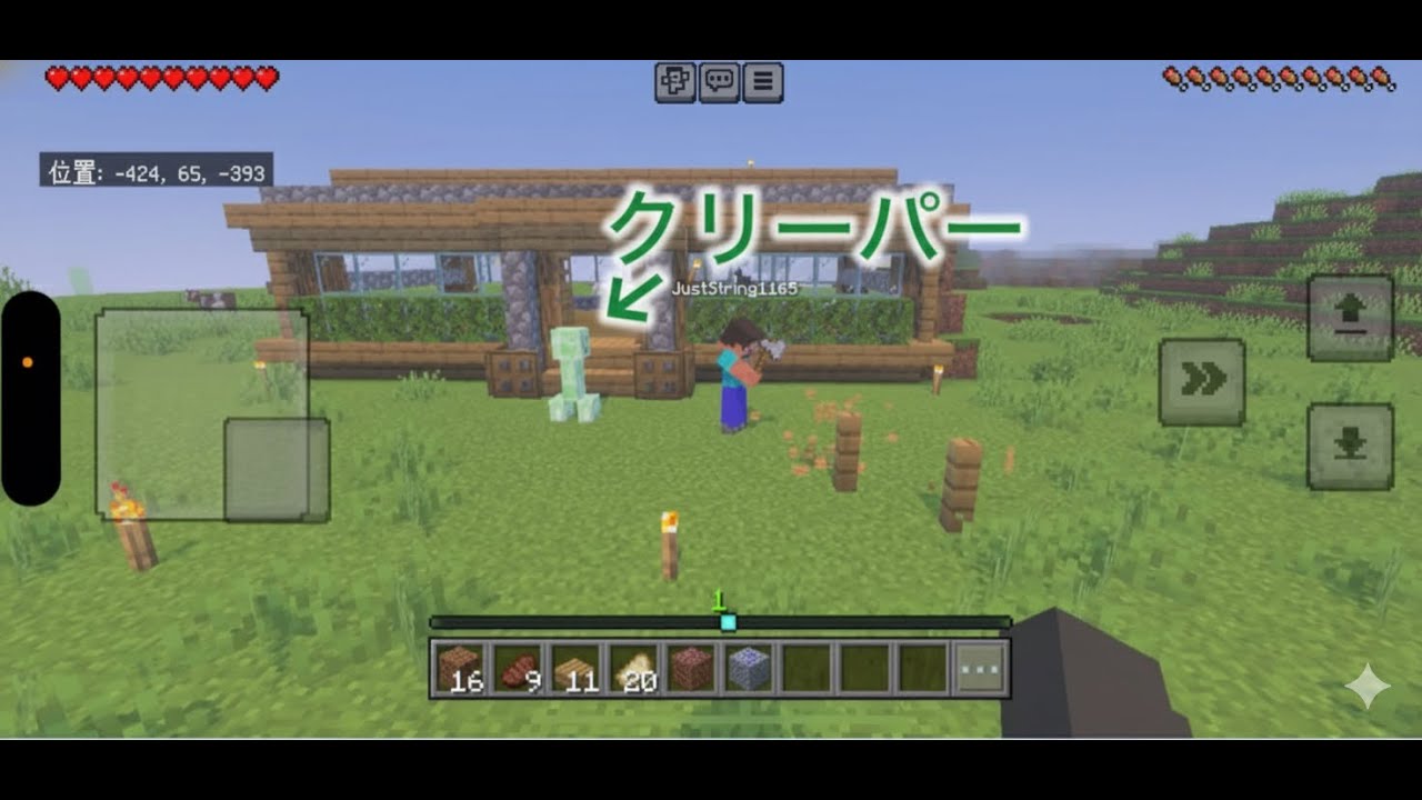 【マイクラ＃2】鉄ピッケル作ろうと思ったらまさかの！？