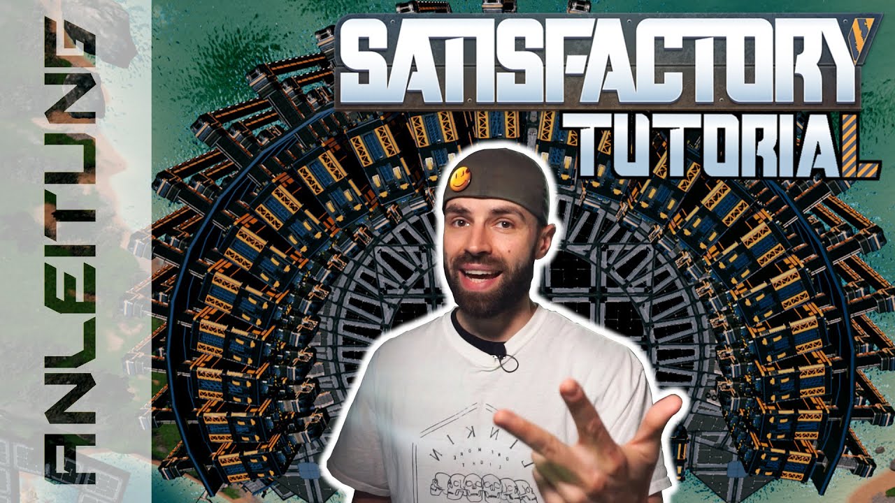 3 Wege zum OPTIMALEN Zentrallager - Bauanleitung | SATISFACTORY Tutorial