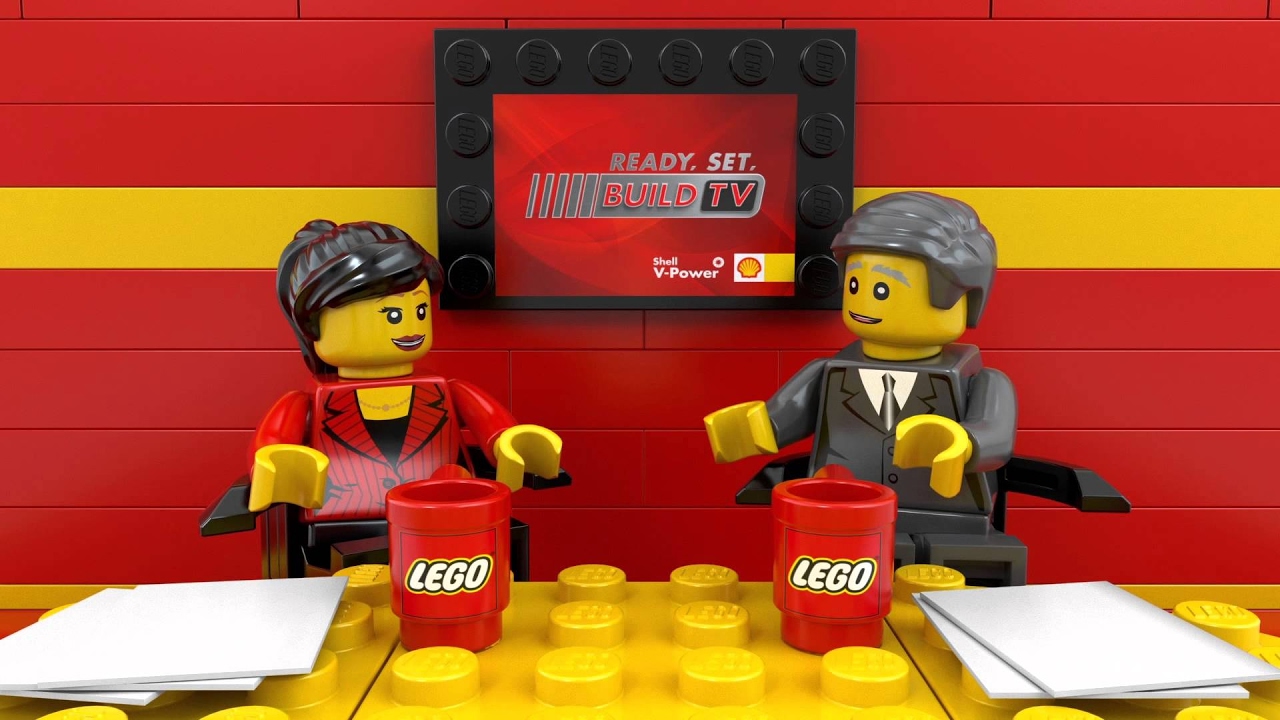 The new Shell V-Power LEGO F138 on #ReadySetBuild TV