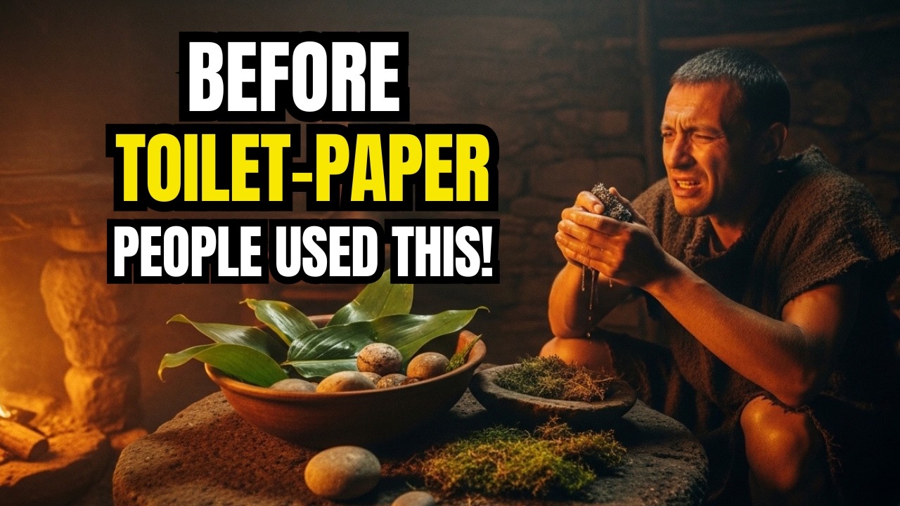 No Toilet Paper?! 😳 How Did Humans Clean Themselves? 😳 | A Shocking History to Improve Your English