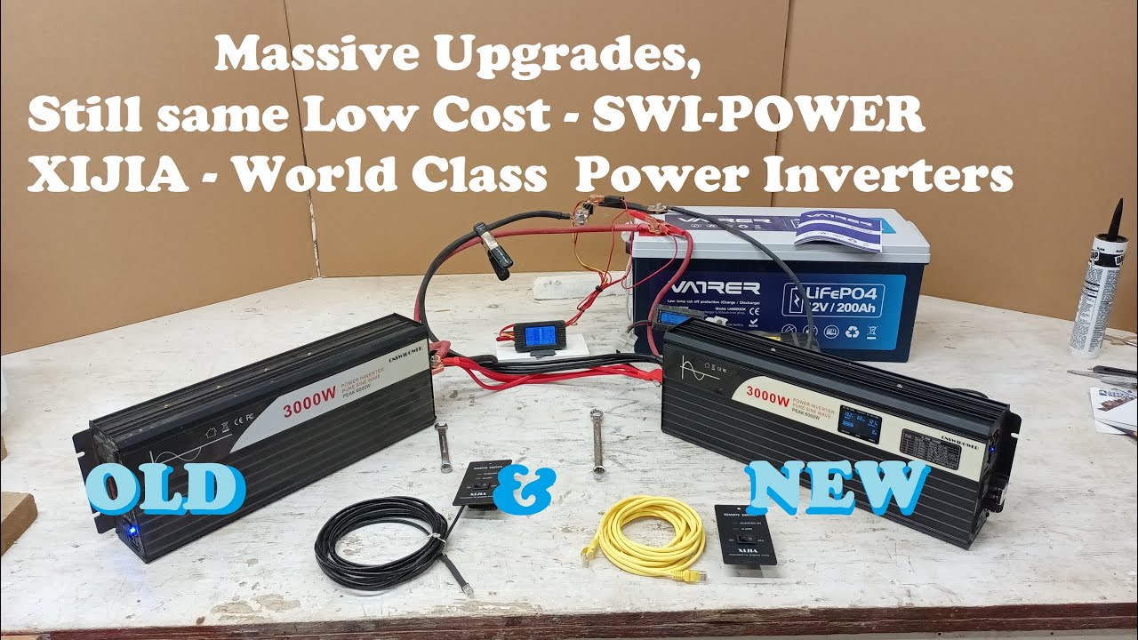 Инвертор CN Swi Power Xijia мощностью 3000 Вт: новая модель по сравнению со старой, значительные ...