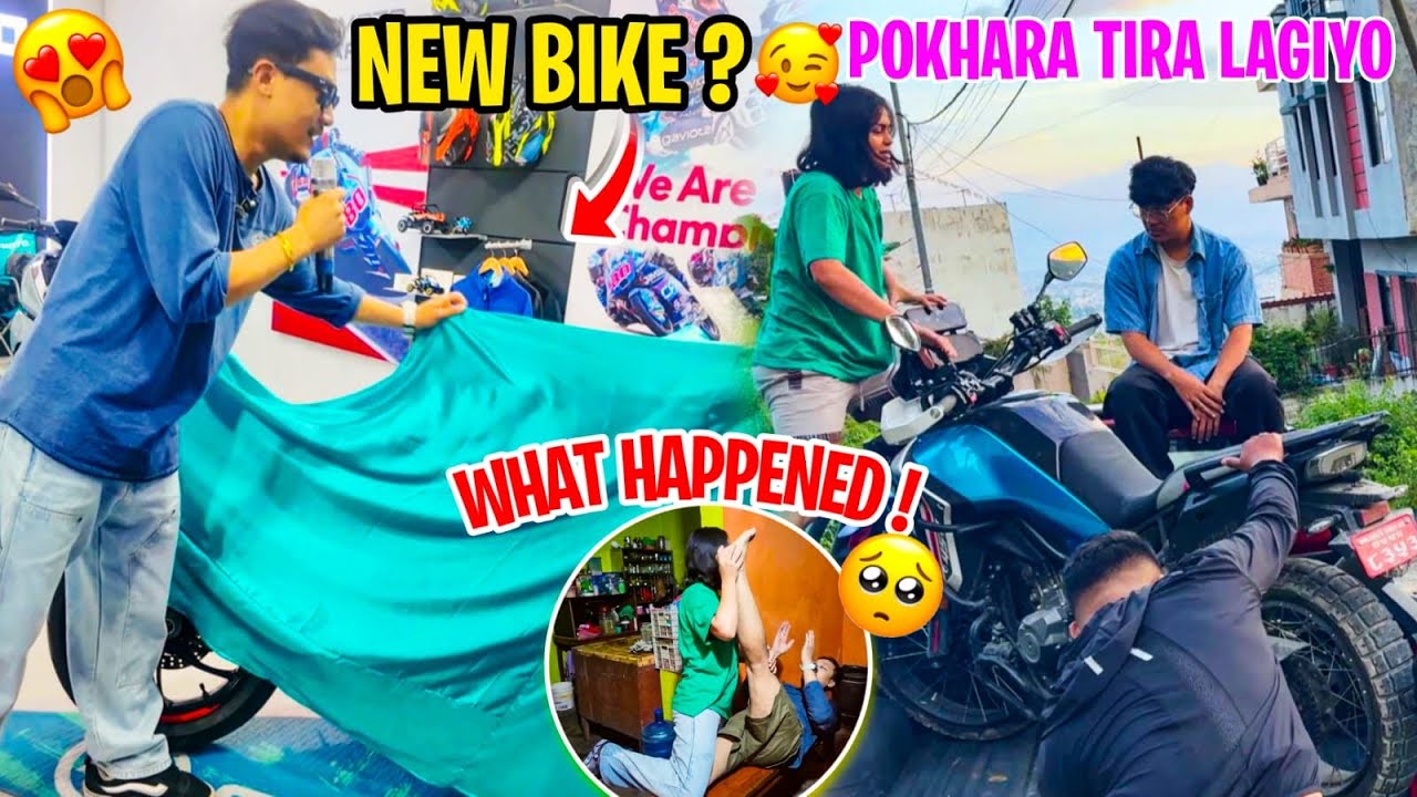 Again New Bike?? || lagyo Gadi ma Pokhara Buda Budi || MRB Vlog ||