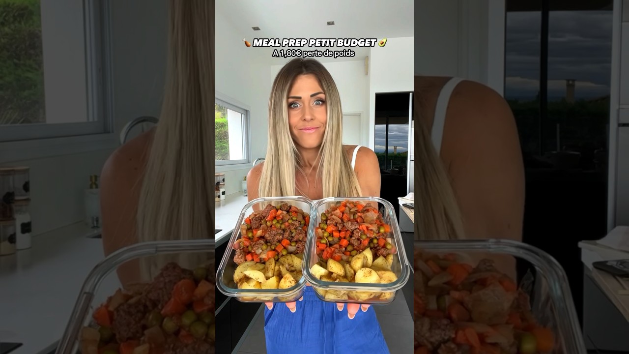 Meal Prep Healthy a -2&euro; 😍💸🛒 #healthyfood #fitgirl #fitness #healthy #lifestyle #pertedepoids