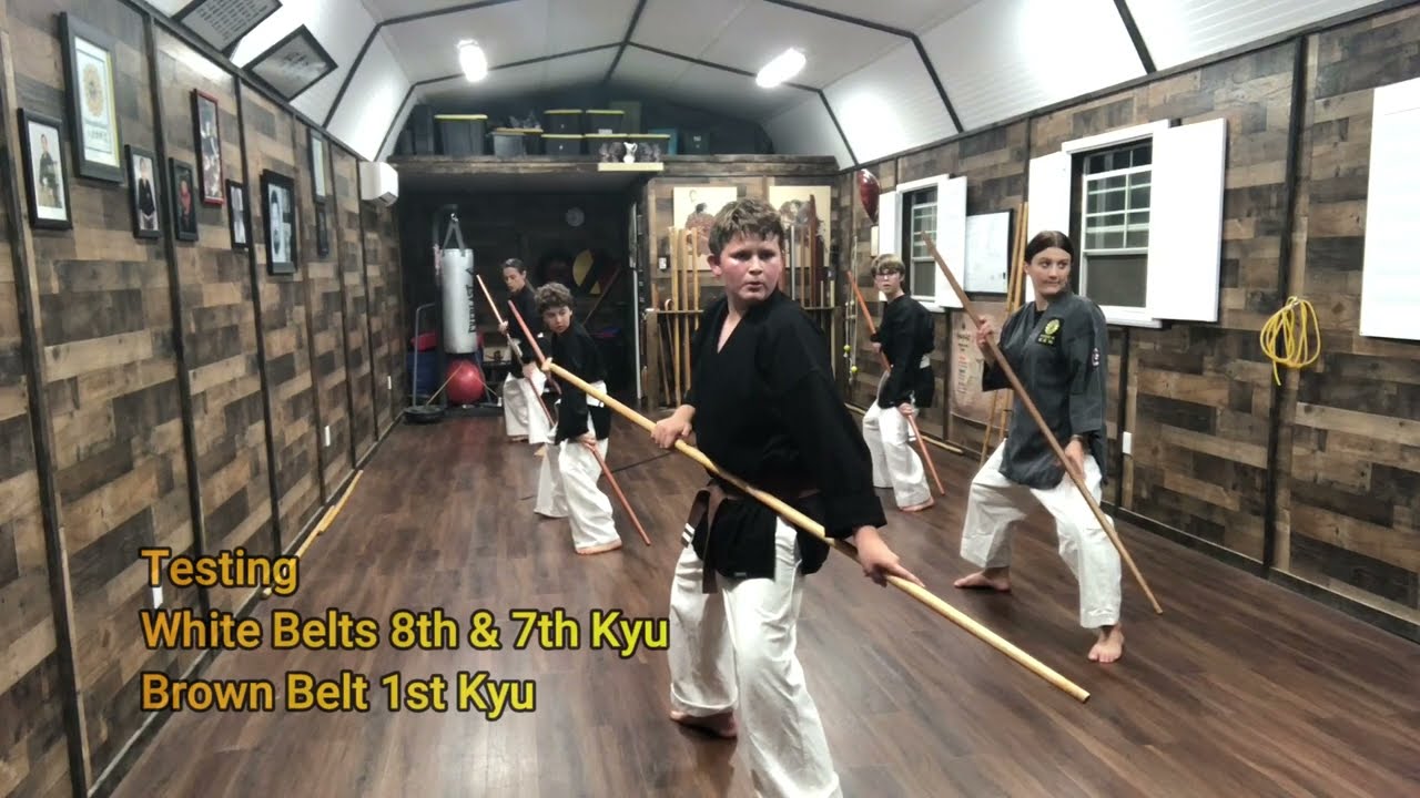 Matayoshi Kobudo Testing 11/30/2023 Seishinkan West Michael Calandra