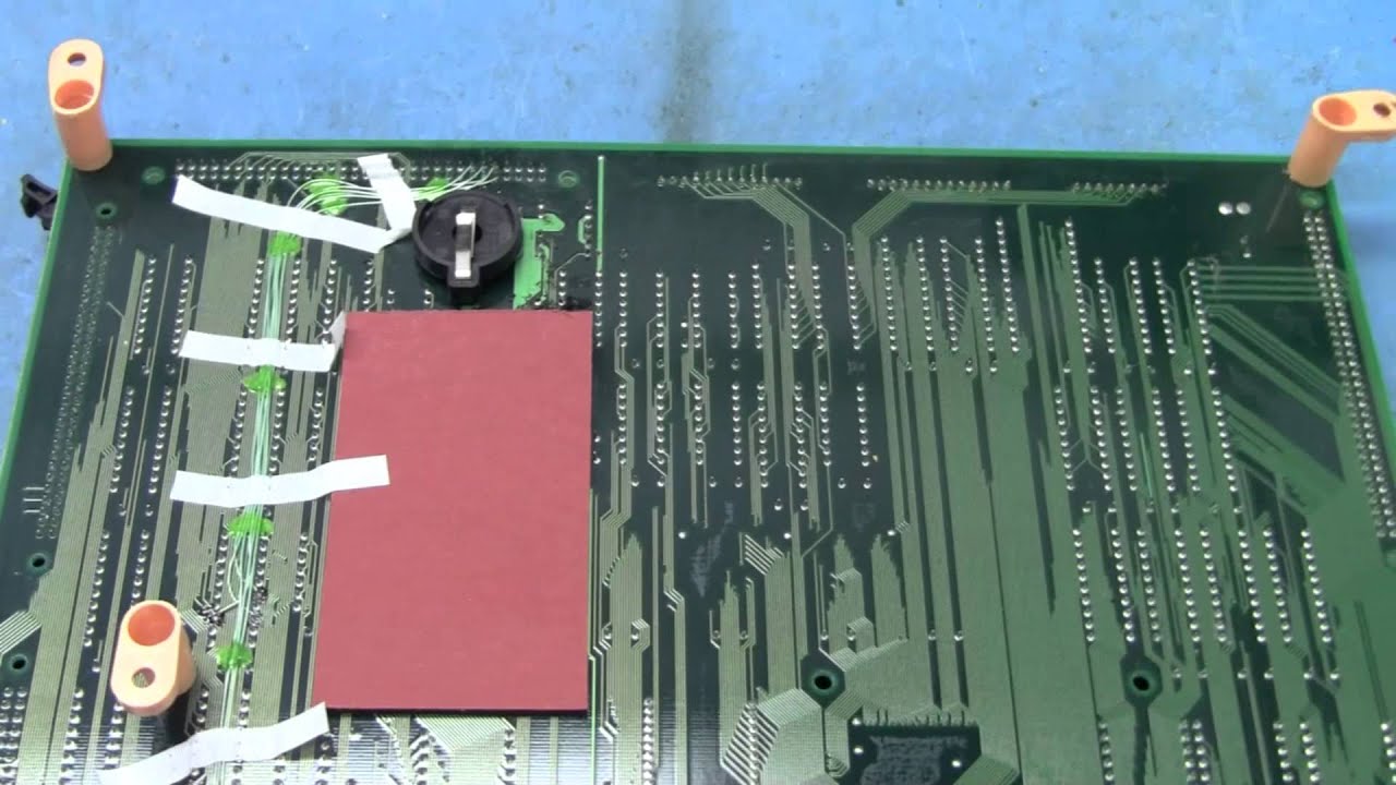 Neo Geo 4 slot Crosshatch of Death repair