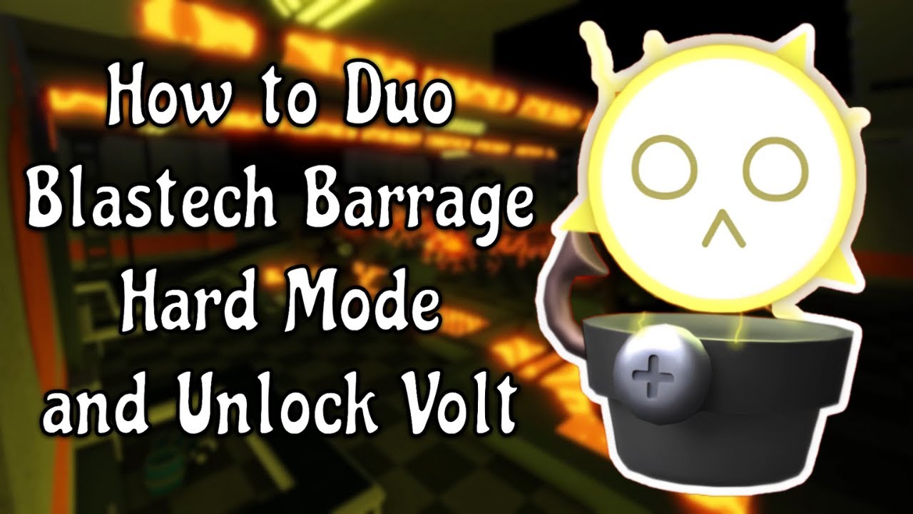 How to Duo Blastech Barrage Hard Mode in Roblox Tower Heroes (Halloween 2023 Update)