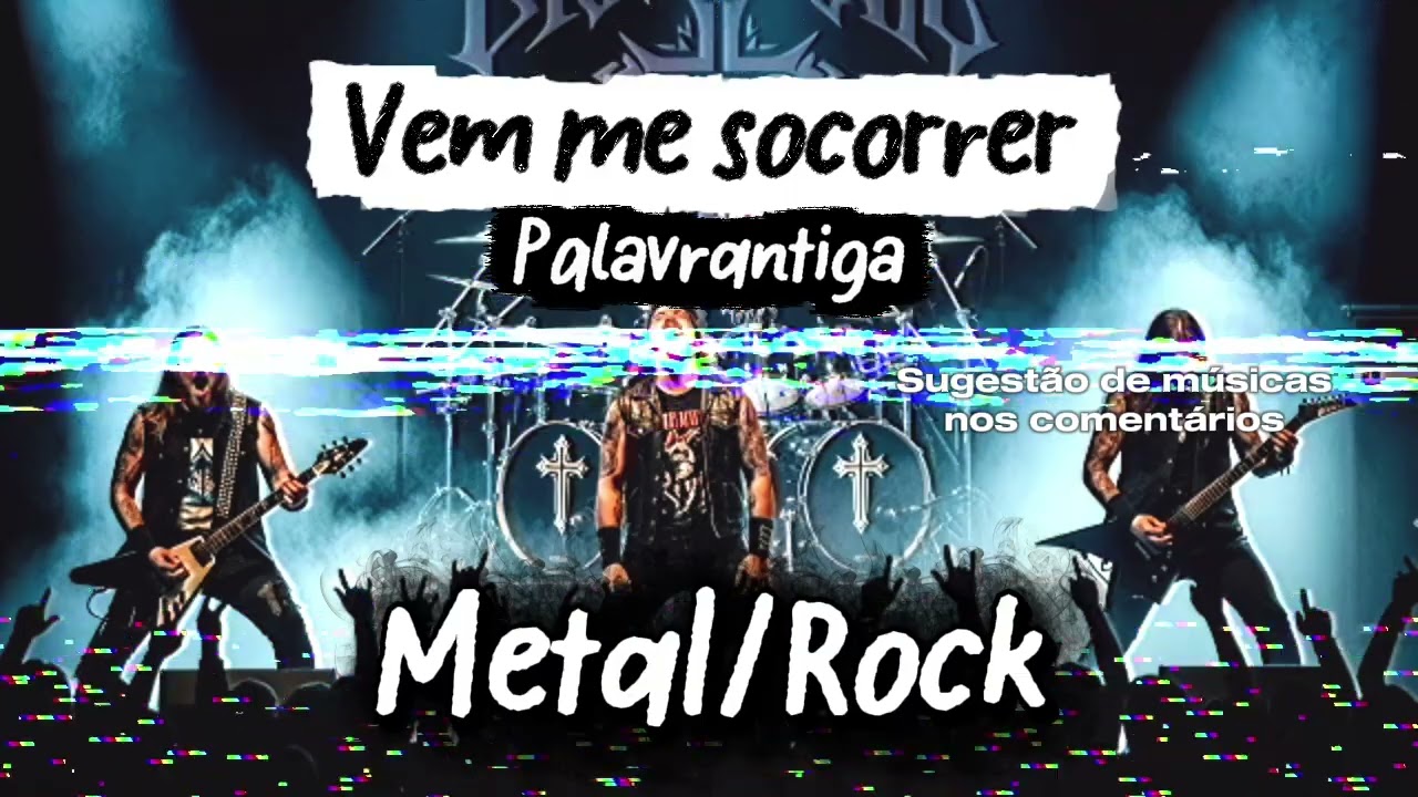 VEM ME SOCORRER - PALAVRANTIGA | ROCK | IA COVER