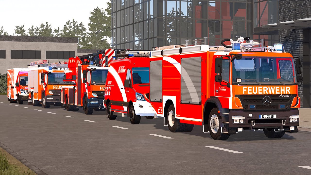 Berlin Firefighters in Action – Emergency Call 112
