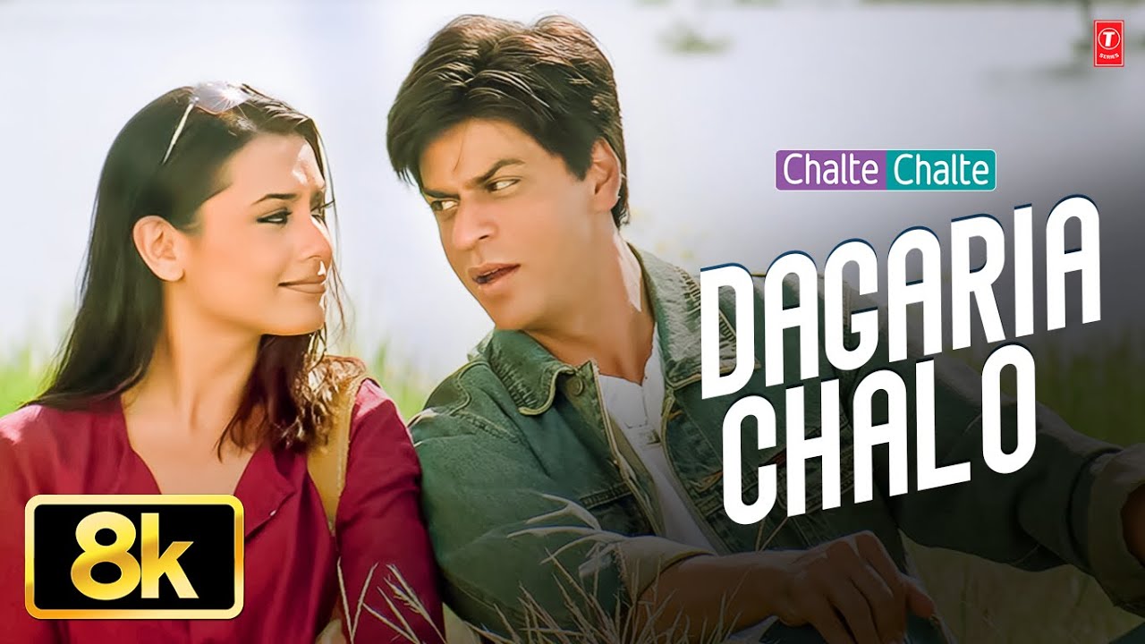 Dagaria Chalo - Video Song | Chalte Chalte | Alka Yagnik, Udit Narayan | Shahrukh Khan, Rani