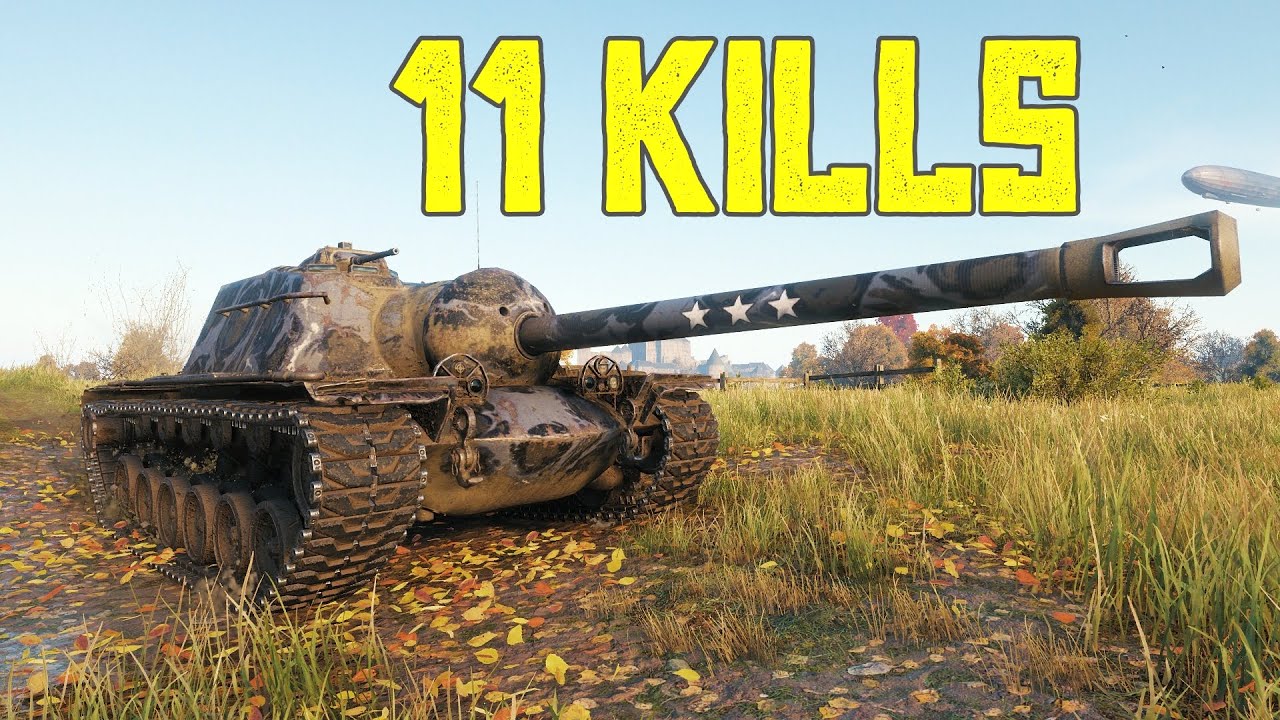 World of Tanks T110E3 - 11 Kills Destruction.