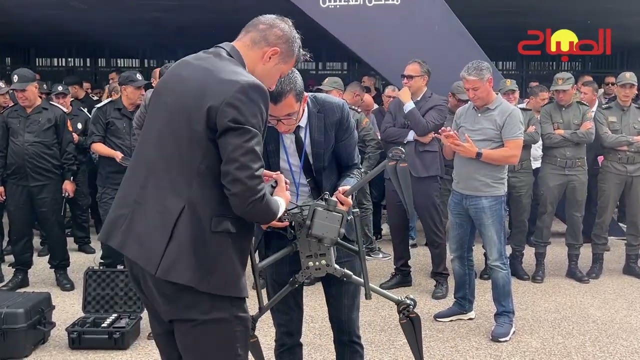 استعانة ولاية أمن الدار البيضاء بدرونات عالية الدقة لمواكبة وتأمين مباراة الرجاء والوداد