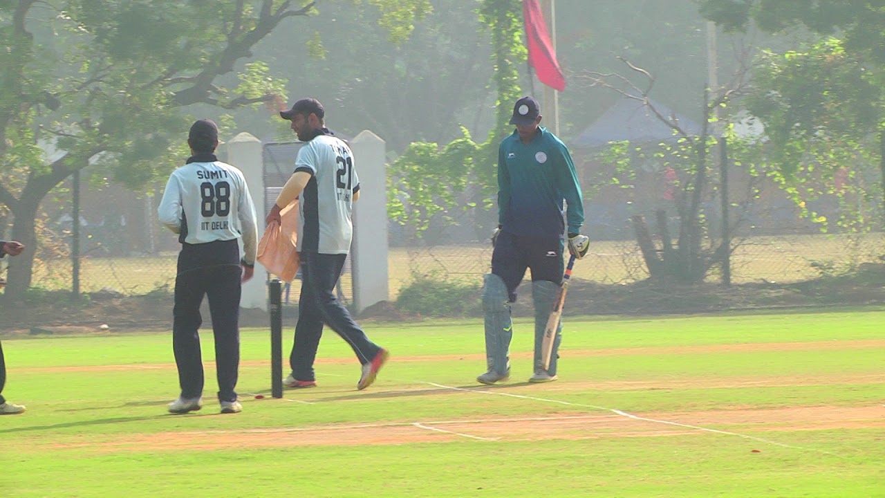 52nd INTER IIT SPORTS MEET 2017 CRICKET FINAL IITR vs IITD part 2