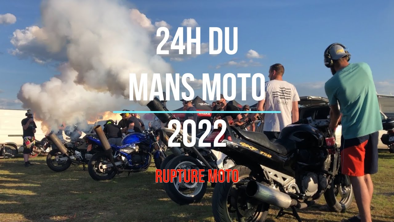 24H MOTO LE MANS 2022 -  Rupteur Moto - Camping Bleu - #24HMotos