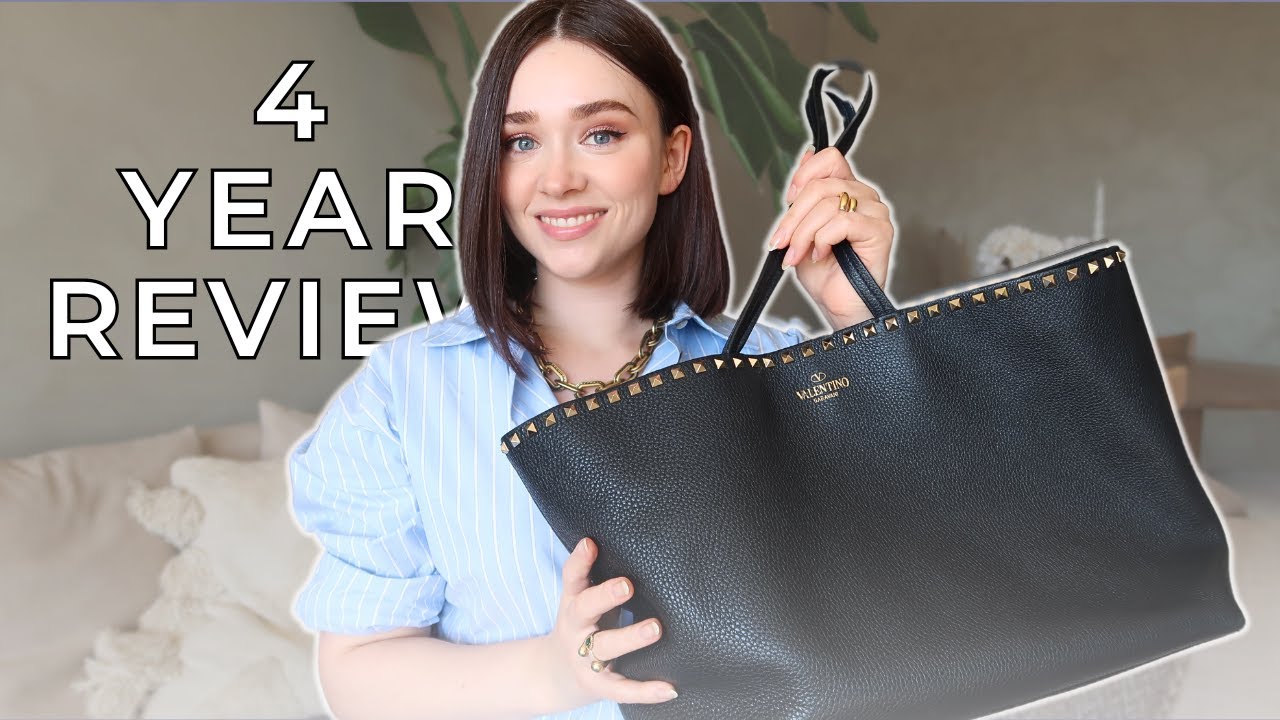 Valentino Rockstud Tote Bag 4 Year Review