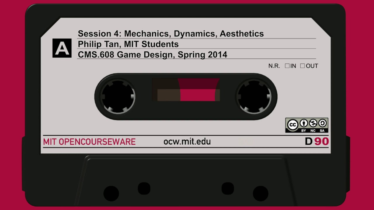 4. Mechanics, Dynamics, Aesthetics - The MDA Framework