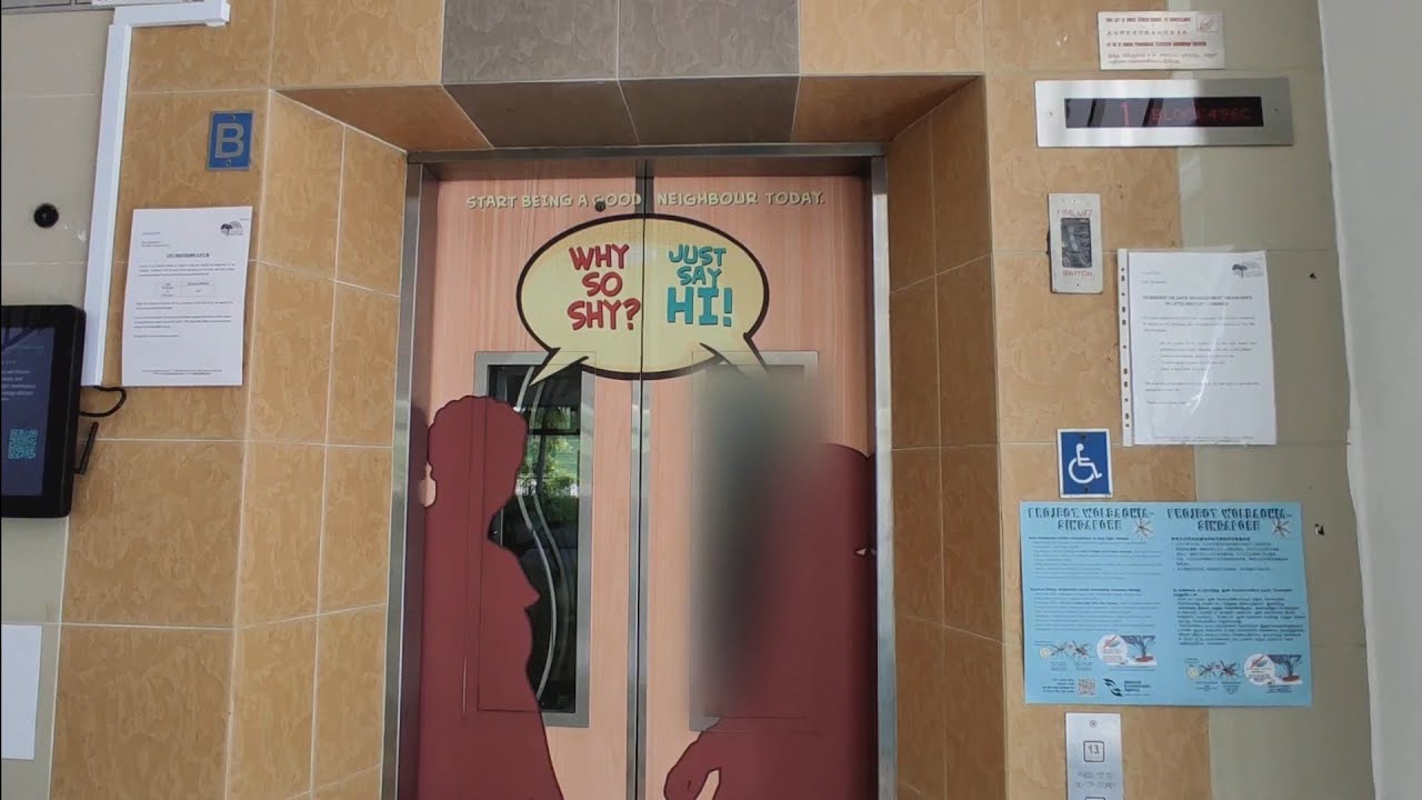 [Tampines East] Blk 496C Lift B - Fujitec