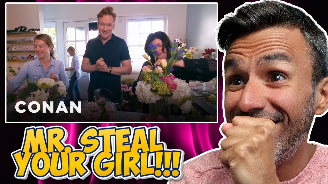 Conan Delivers Valentine's Day Bouquets | REACTION