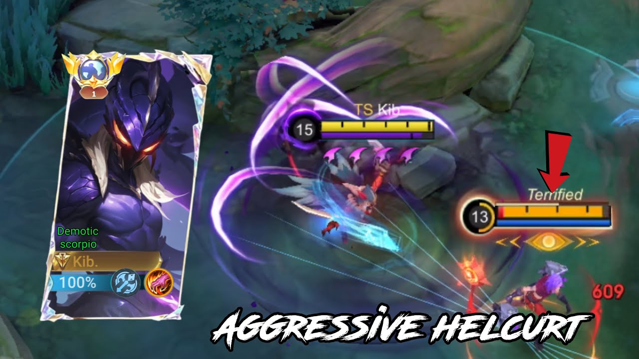 TOP 1 GLOBAL HELCURT & AGGRESSIVE HELCURT GAMEPLAY!!🔥🔥(BEST BUILD 2025)