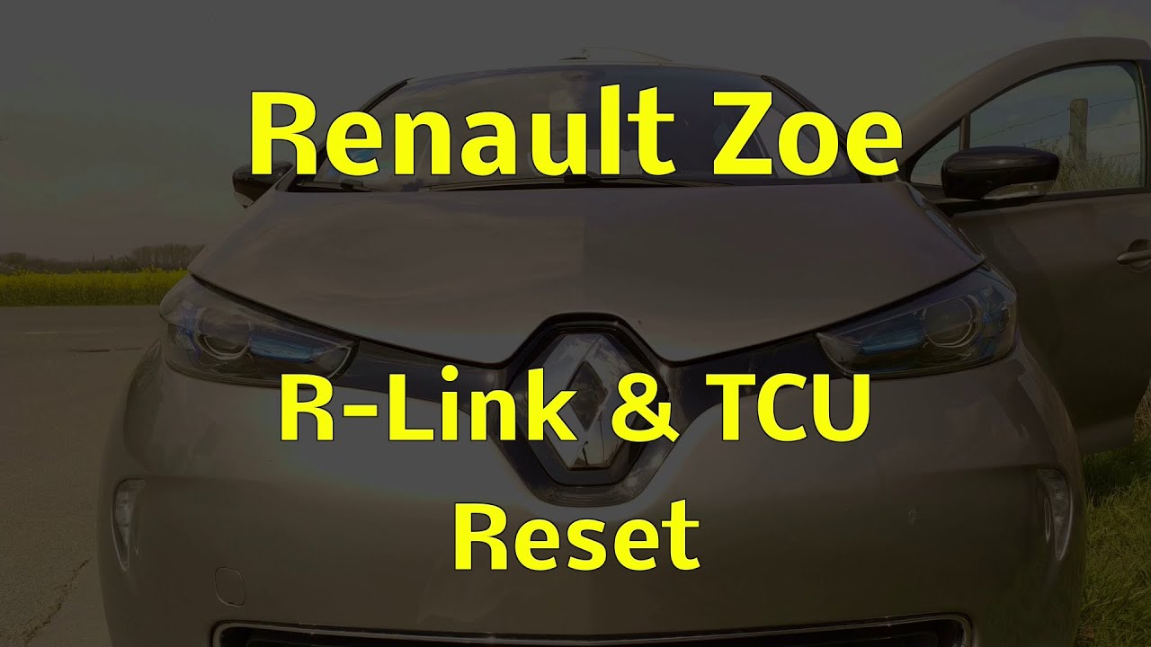 𝗥𝗲𝗻𝗮𝘂𝗹𝘁 𝗭𝗼𝗲: R-Link und TCU Reset