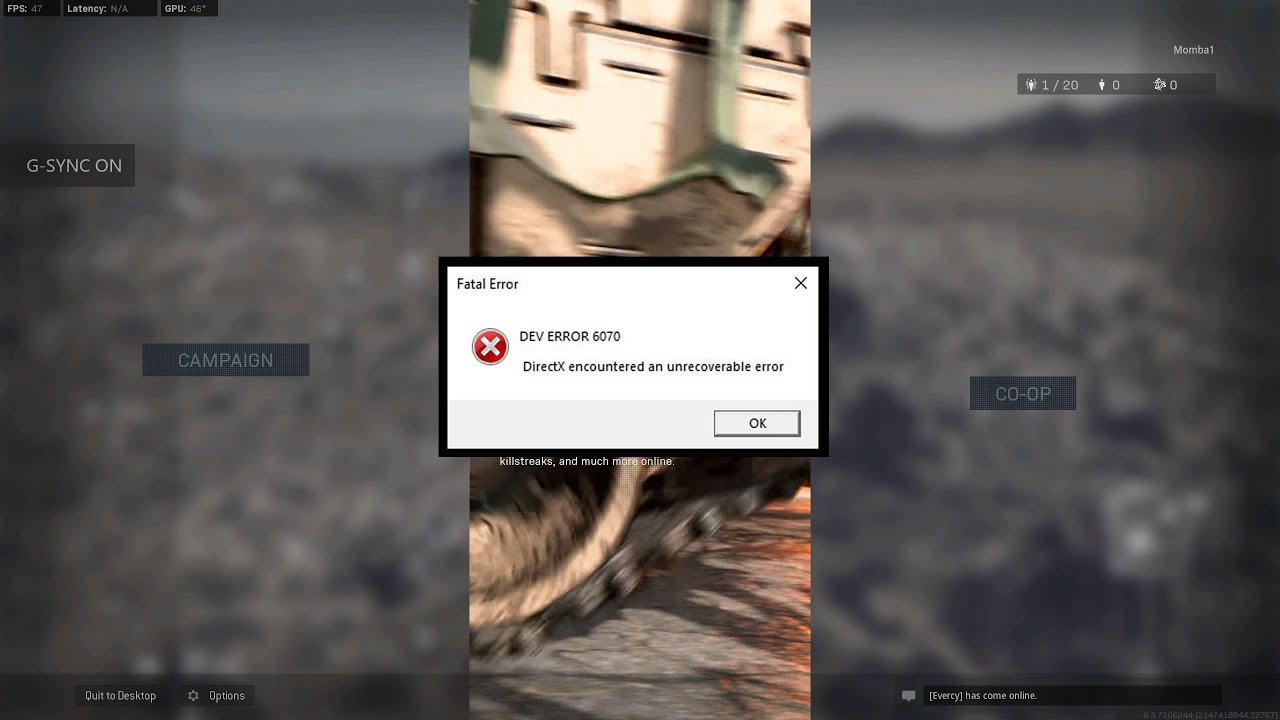 Modern Warfare 2019 - How To Fix DEV ERROR 6070