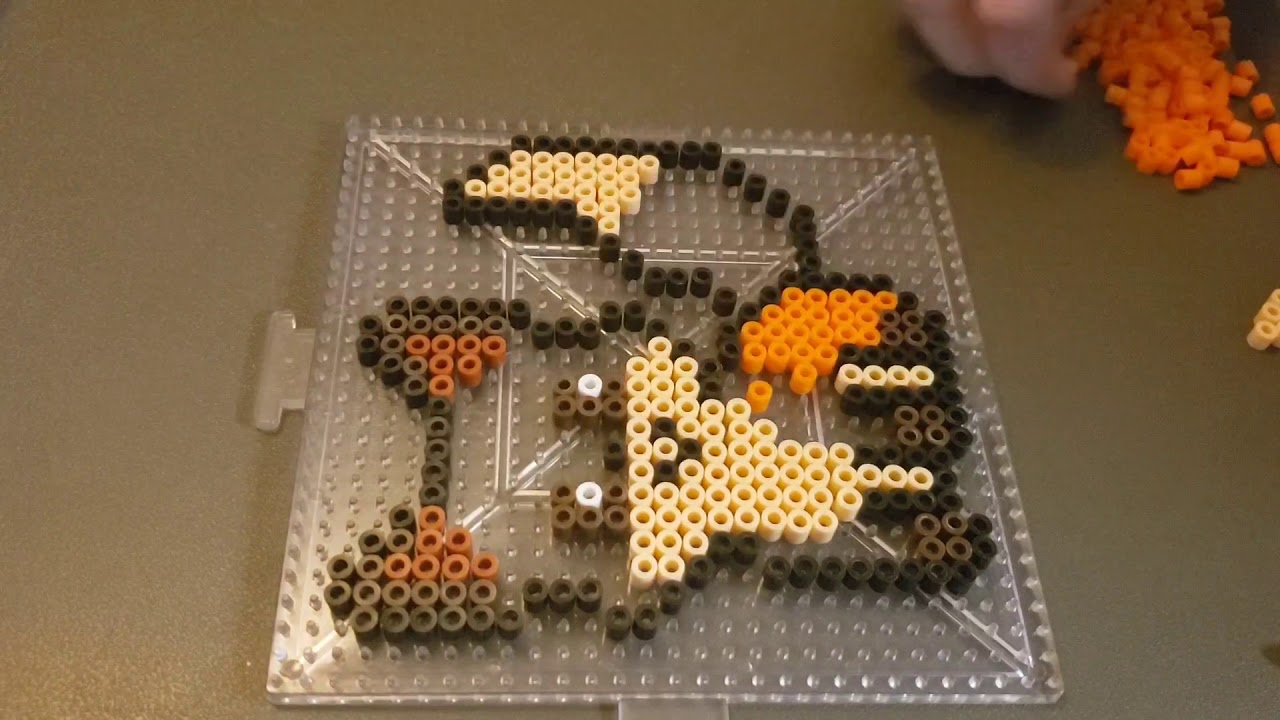 Perler Bead Fox Set