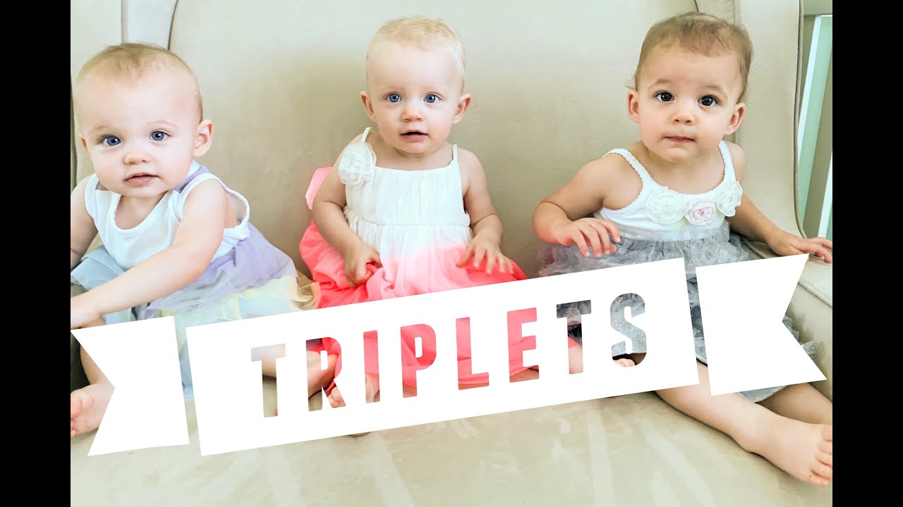A Day in the Life with 1YR OLD TRIPLETS