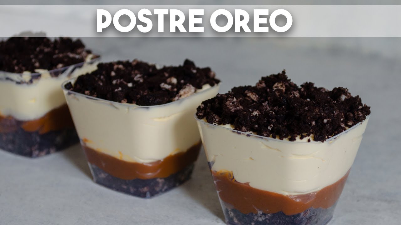 POSTREO OREO para vender en tu emprendimiento