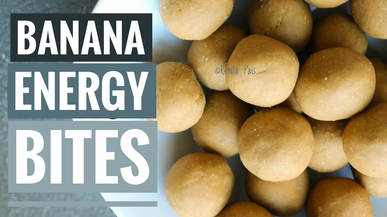 Banana Energy Bites, cooking without fire, yummy breakfast ideas
