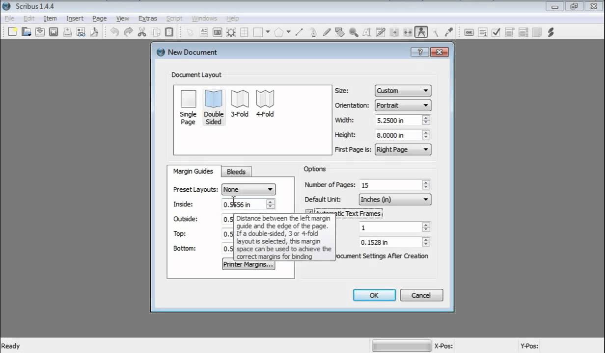 How to Typeset a Novel in Scribus: Part 1 - Setup
