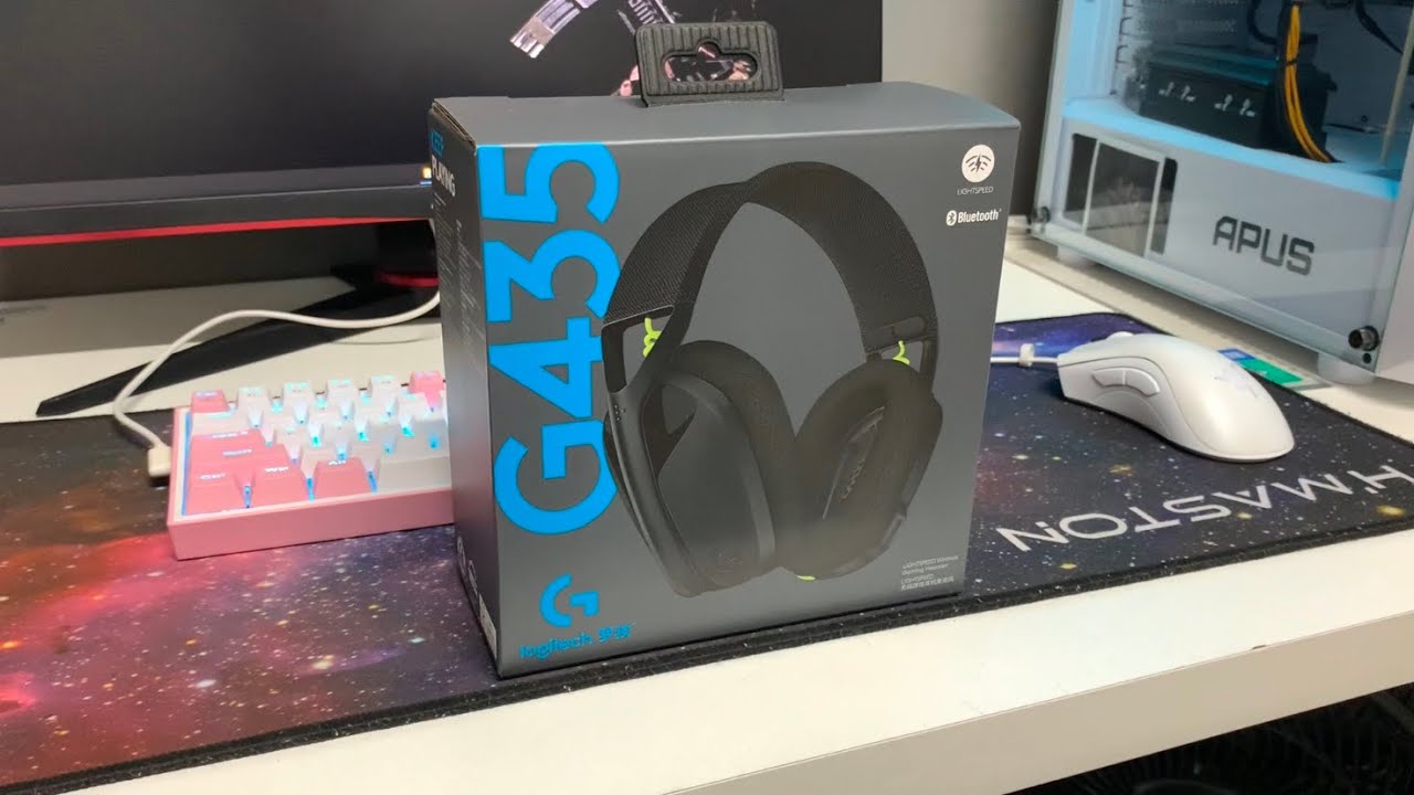 O MELHOR FONE SEM FIO ATÉ 300 REAIS // UNBOXING LOGITECH G435