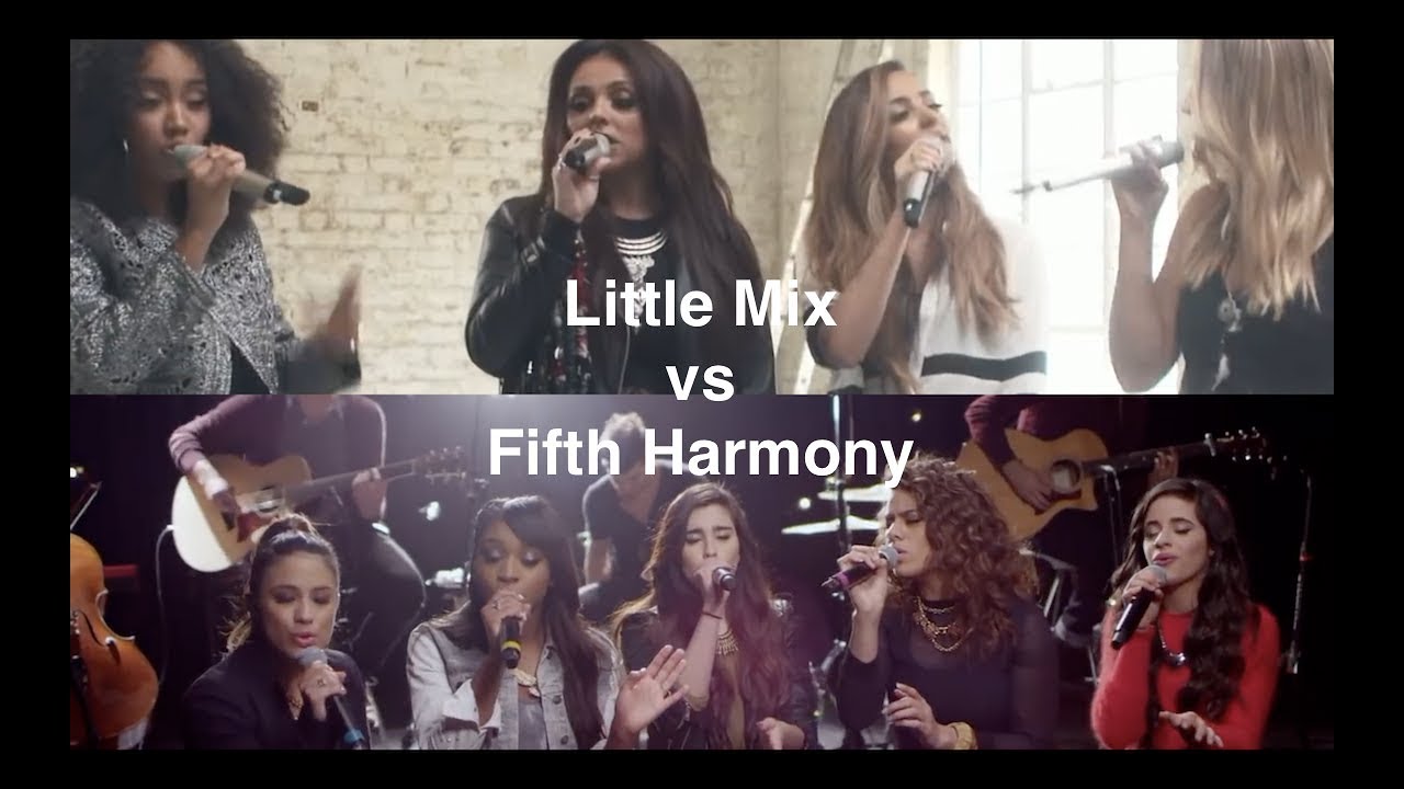Little Mix vs Fifth Harmony - Blend/Harmonies