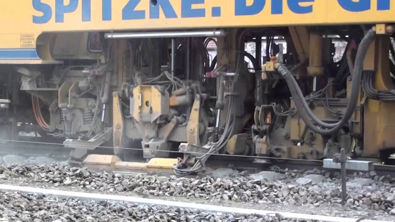 Ausbau der KBS 116 zwischen Munster und Ebstorf (Amerikalinie) Einschottern und Stopfen) !