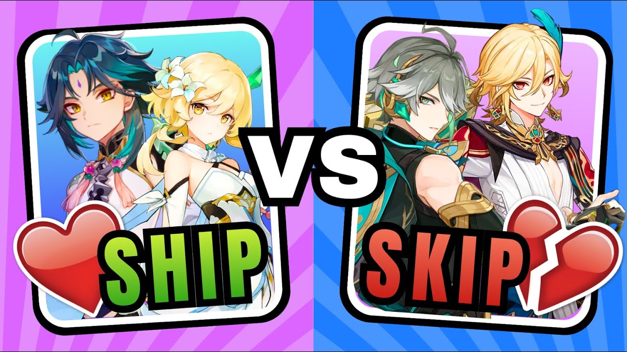 SHIP🔥 or SKIP💔? [GENSHIN IMPACT GAME]