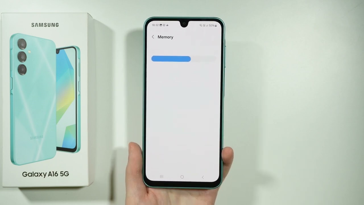 Samsung Galaxy A16 5G: как проверить оперативную память