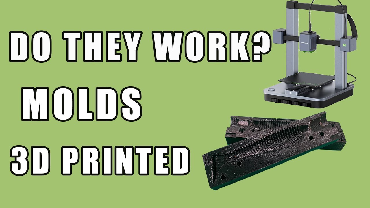 Creating and Testing a mold printed on a 3D printer from BUGMOLDS
