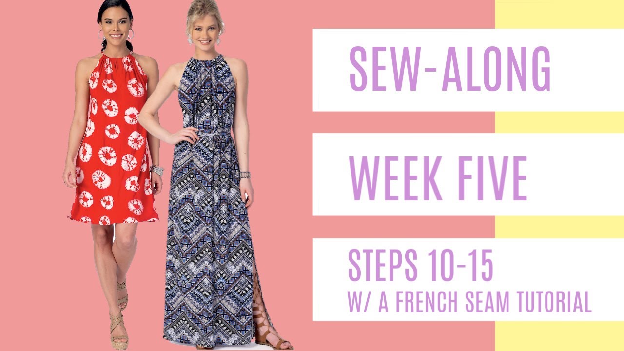 Sew-Along for Beginner Garment Sewists  |  Week Five  |  Steps 10-15 M7405