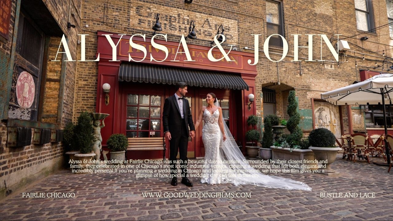A Dream Wedding at Fairlie Chicago | Alyssa & John | Bustle & Lace
