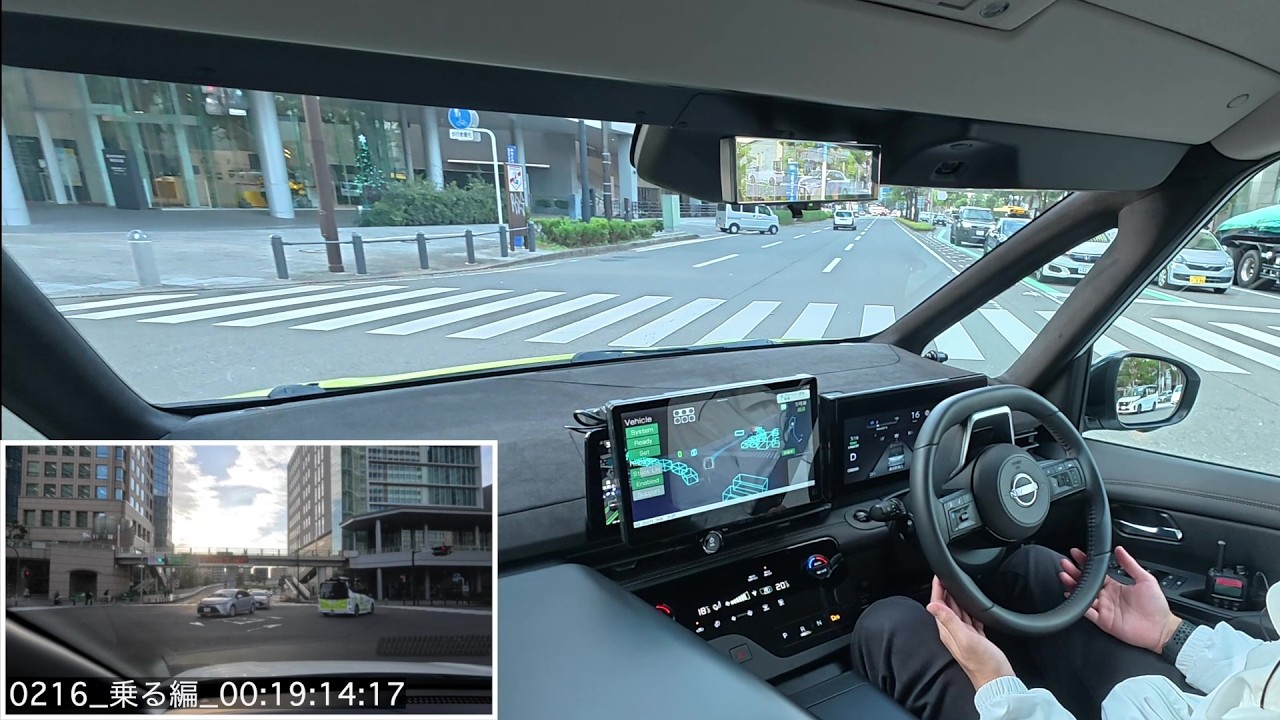 「2027年に日産が実用化を目指す自動運転モビリティサービス」乗る編＜ダイジェスト版＞