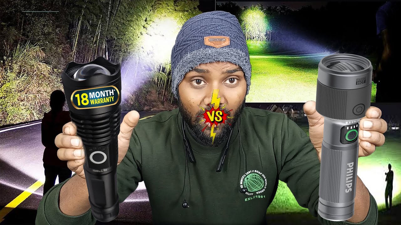 IBELL FL8360s   VS  PHILIPS SFL2101/56  TearDown   AND  Long light Test