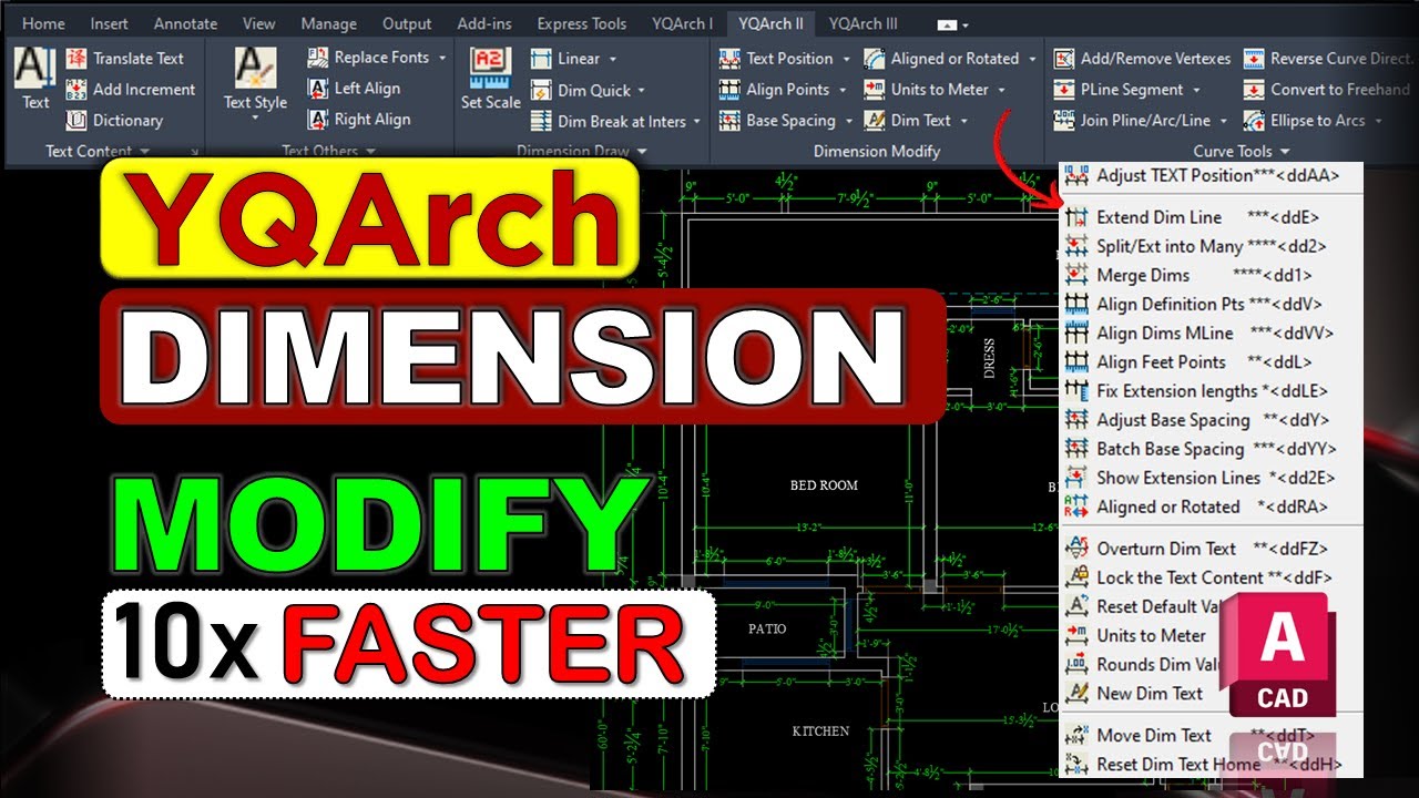 Revealing Hidden Tips for YQArch Dimension Modify
