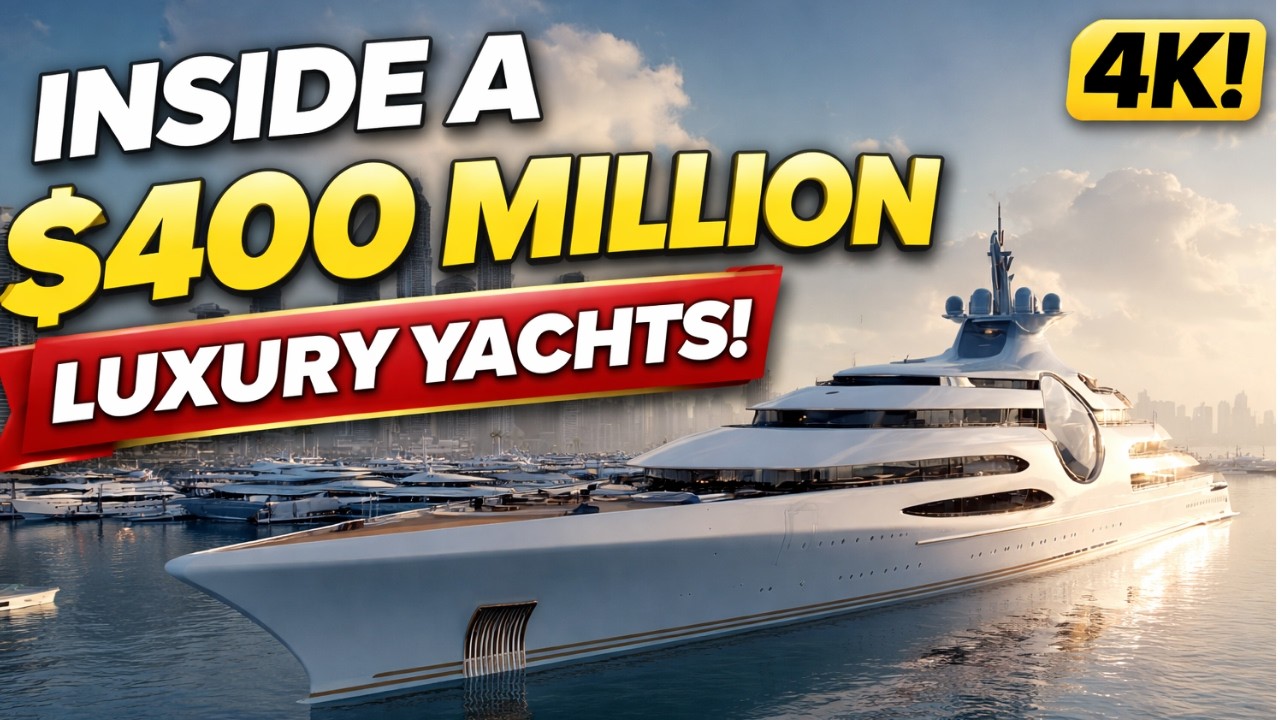Luxury Mega Yachts of the Future | 4K