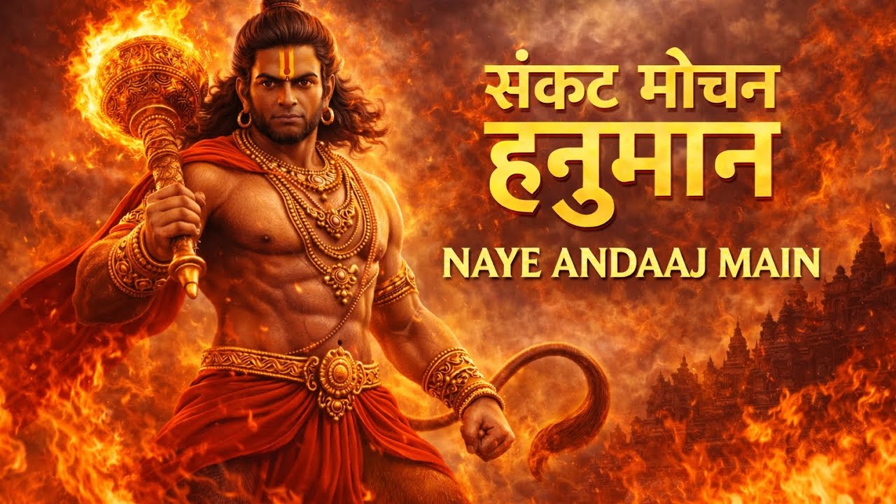 Sankat Mochan Mahabali Hanuman 🔱 | Jai Bajrangbali | Powerful Bhakti Song 2026 #bhagti #bhajan 
