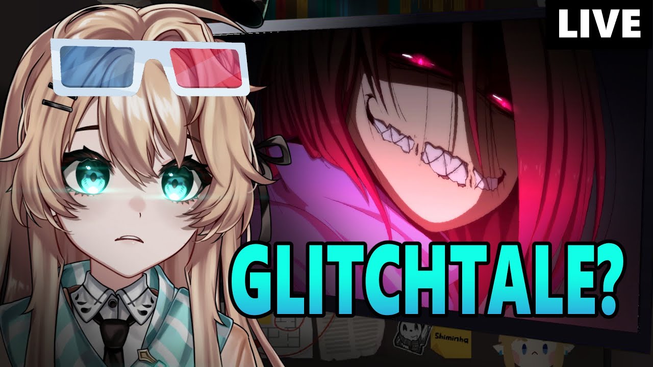 Me desafiaram a assistir GLITCHTALE 🦴🤛