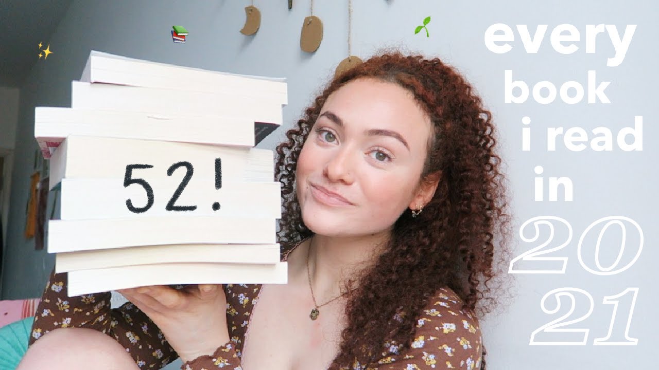 every book i read in 2021 !! 📚 my yearly reading wrap up