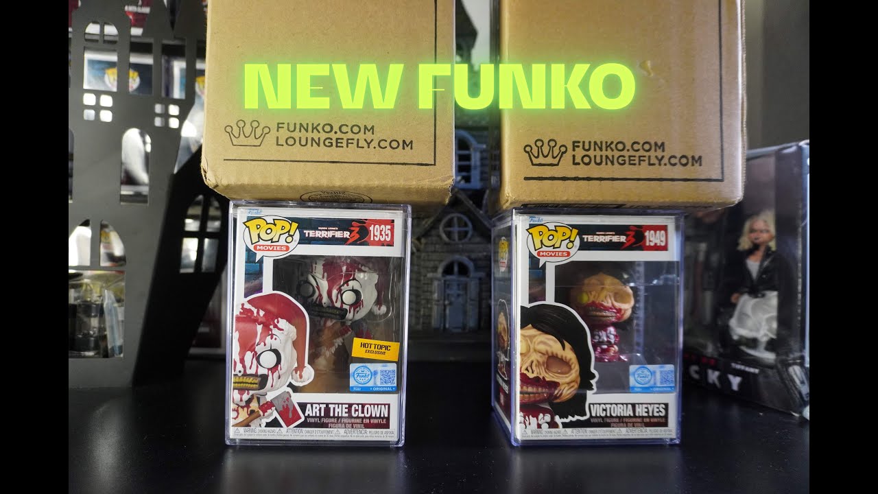 Распаковка фигурок FUNKO Pops Terrifier 3 и Friday The 13th: Савини Джейсон, Арт Клоун и Виктория...