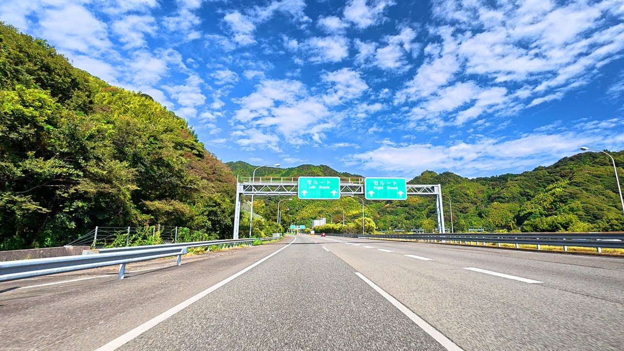 東名高速道路をドライブ Vol.3 　日本坂PAから愛鷹PAまで　Driving on Tomei Expressway in Shizuoka Prefecture