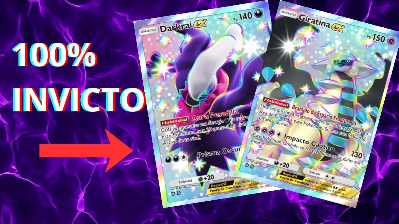 Probé el mazo de Darkrai y Giratina… no perdí ni una 😳