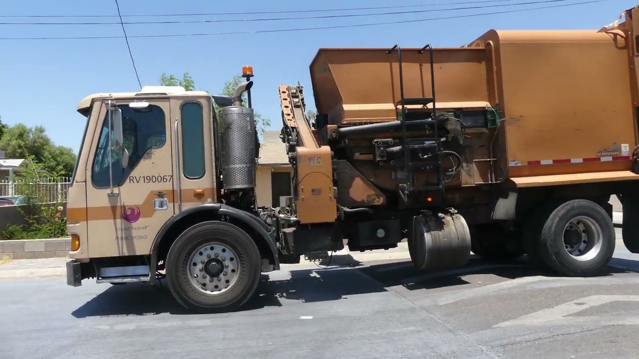 City of Phoenix Scorpion garbage trucks