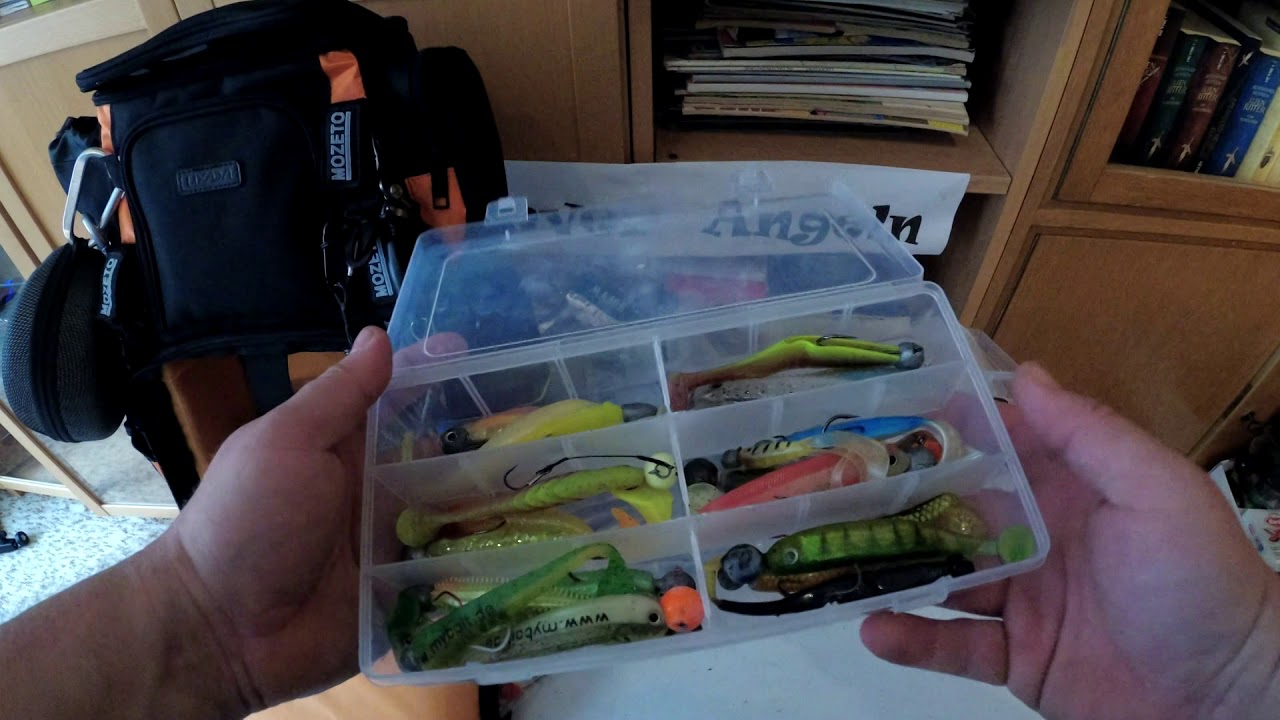 meine Spinnfischer Tasche